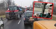Protest rolników w Toruniu. Miasto wymarło. "Nie mogłem spać"