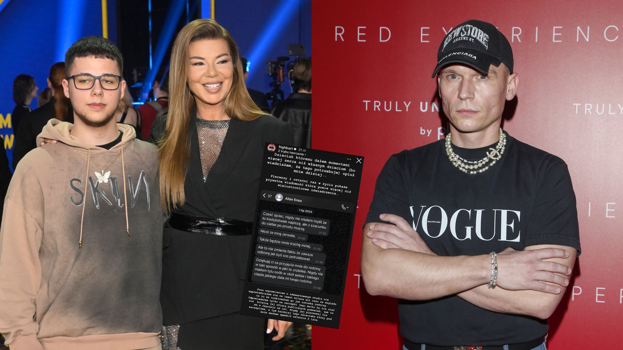 Allan Enso, Edyta Górniak, Bart Pniewski