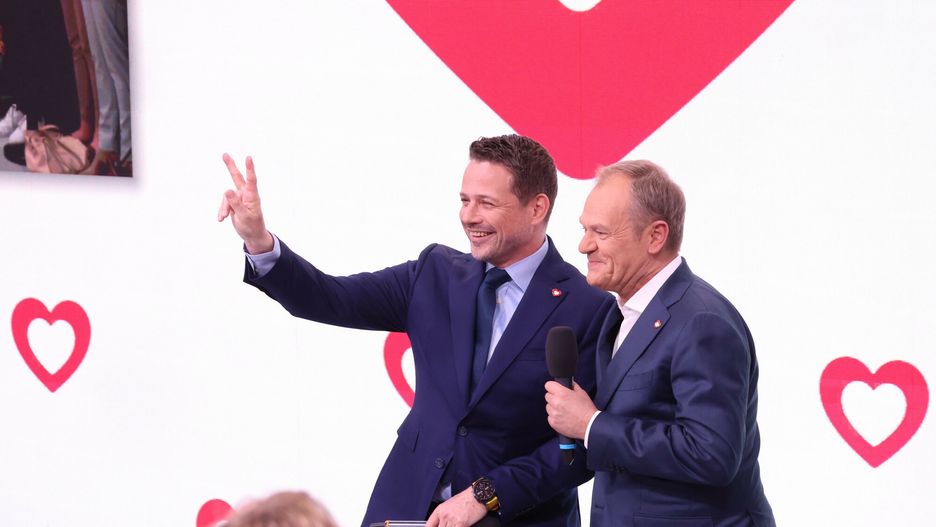 Rafał Trzaskowski i Donald Tusk