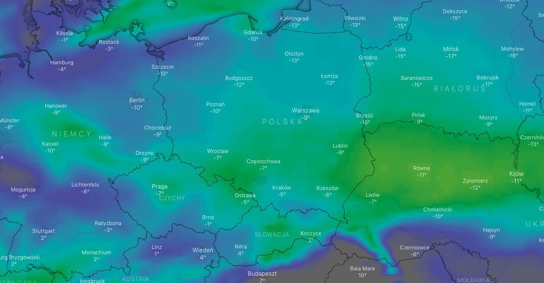 Pogoda. W ciągu najbliższych trzech dni w wielu miejscach kraju spadnie sporo śniegu