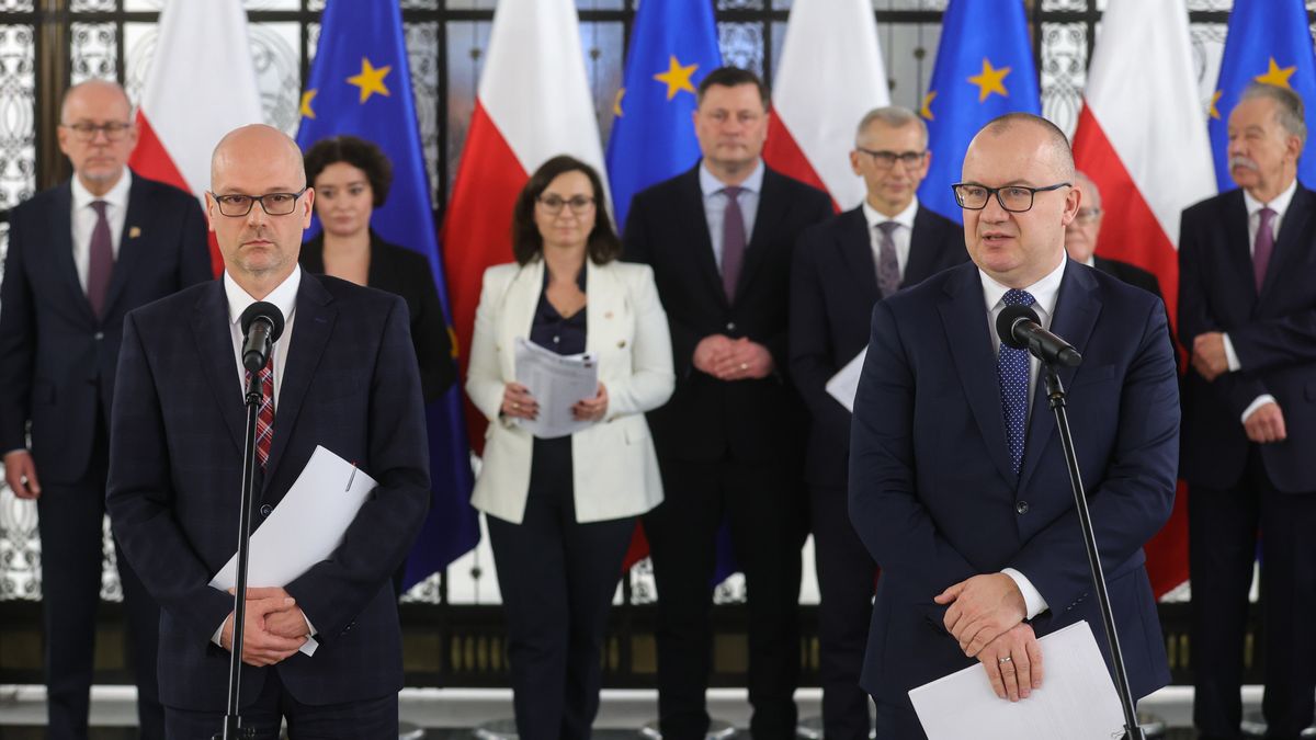 Adam Bodnar (P) i Maciej Berek (L)