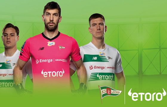eToro sponsoruje Lechię Gdańsk