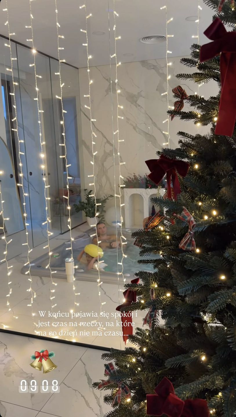 Klaudia Halejcio relacjonuje wigilijny poranek