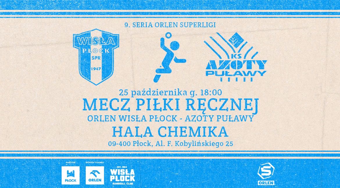 ORLEN Wisła Płock wraca do Blaszak Areny!