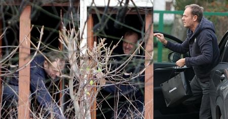 Donald Tusk myje okna w mieszkaniu w Sopocie... (ZDJĘCIA)