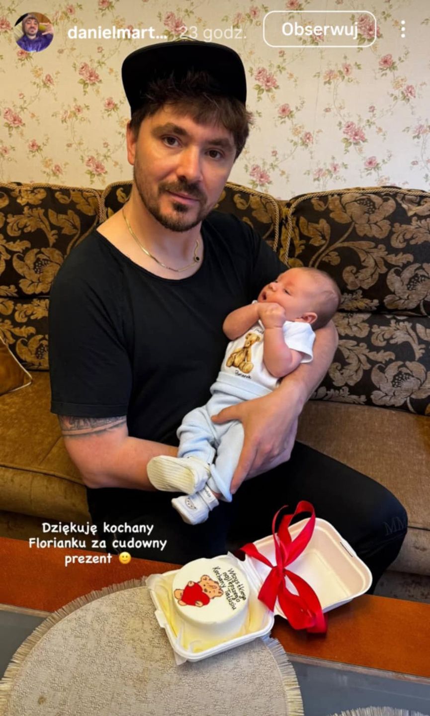 Daniel Martyniuk chwali się nowymi zdjęciami syna