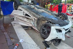 Groźny wypadek na Mokotowie. Kierowca z zarzutem