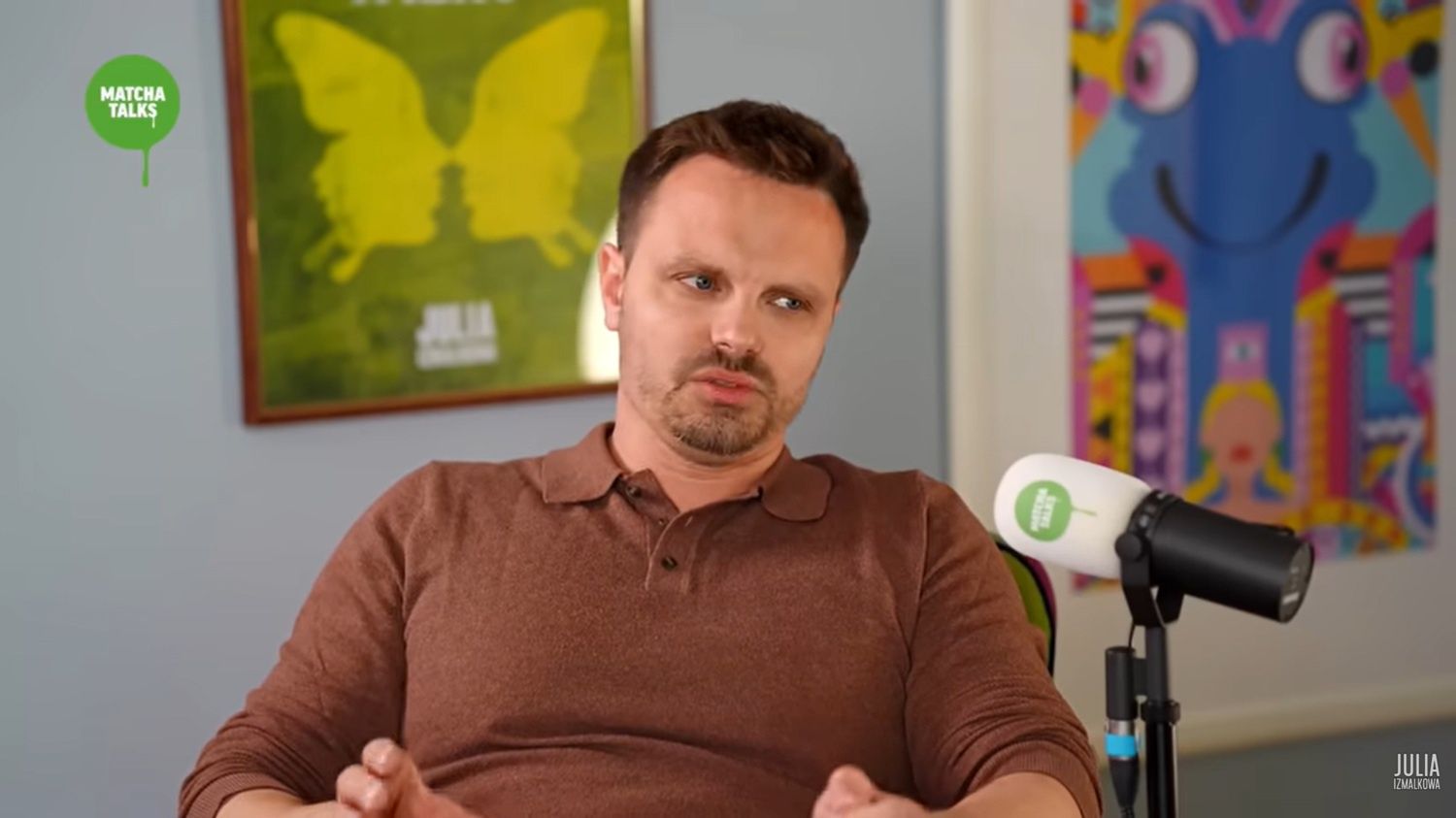 Marcin Hakiel w podcaście "Matcha Talks"