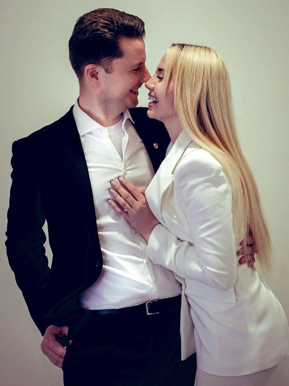 Piotr Korczarowski i Marianna Schreiber