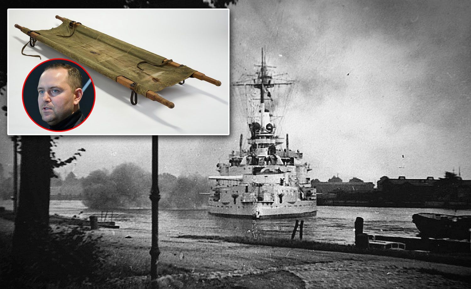 Zakupione przez Muzeum II Wojny Światowej nosze okazały się 