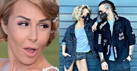 Drapieżna Blanka Lipińska chwali się "rockowym" zdjęciem z Barusiem: "MIŁOŚĆ W CZASACH ZARAZY!" (FOTO)