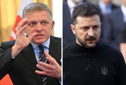 "Jeśli pan Zełenski wierzy". Fico nie odpuszcza, wściekł się