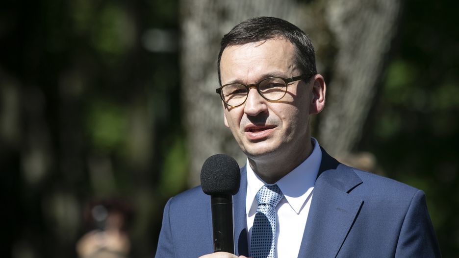 Wybory 2020. Mateusz Morawiecki podczas spotkania z wyborcami