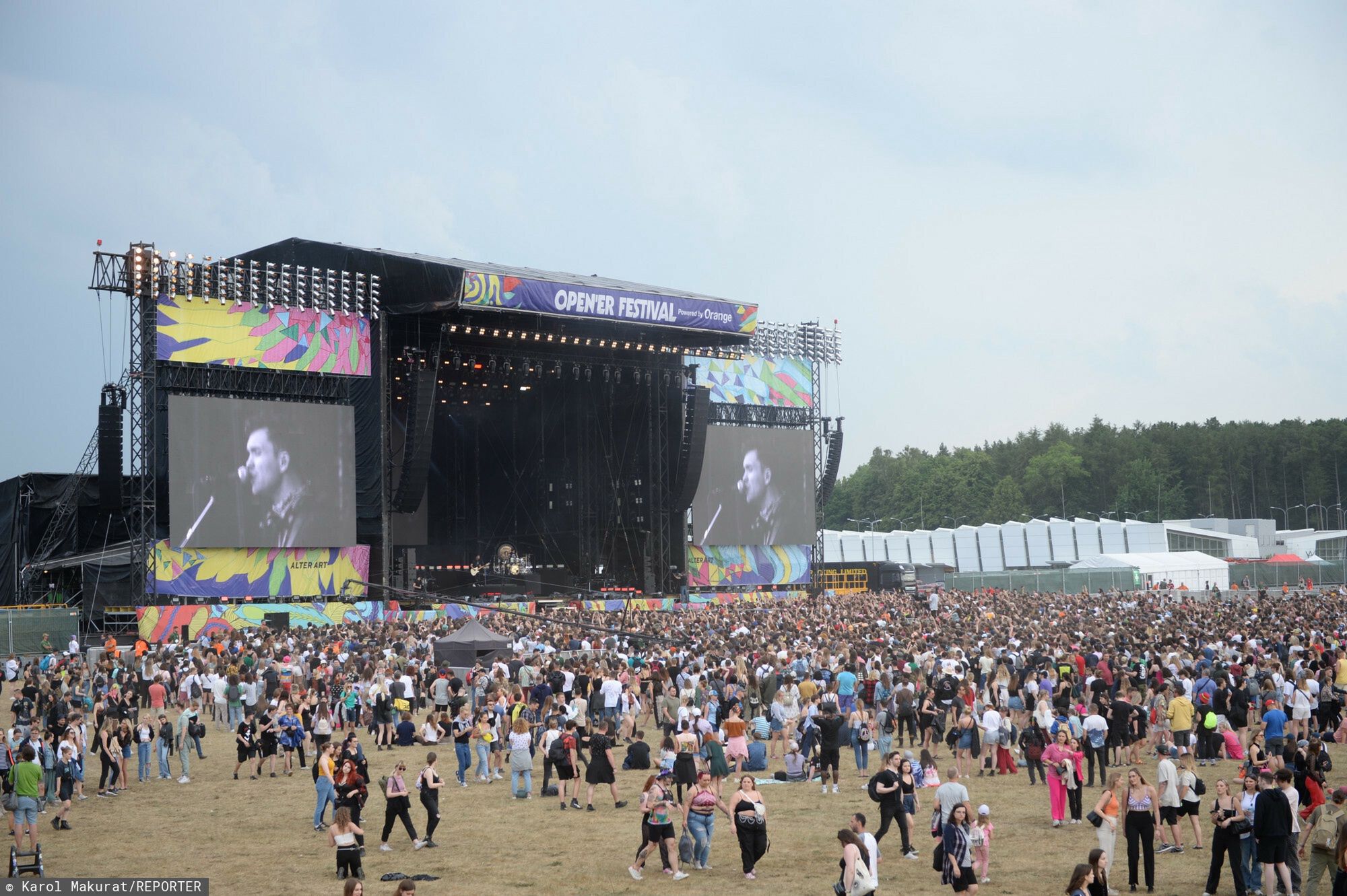 Ewakuacja na Open'er Festival