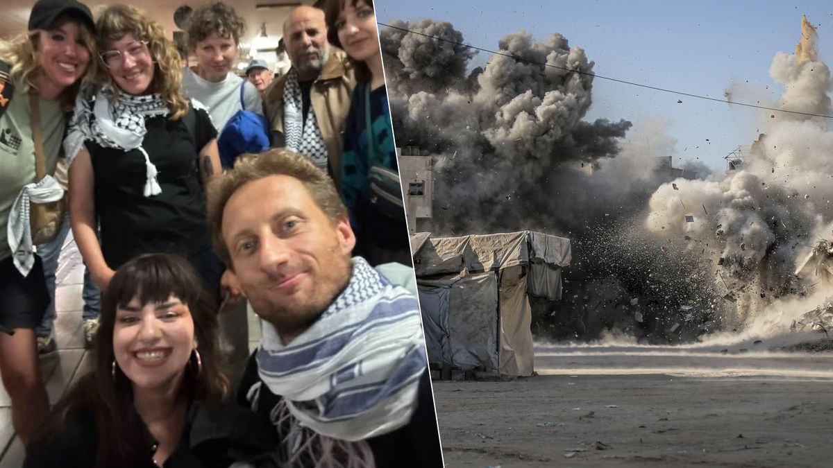 Uwolniony poseł Sterczewski / Bombardowania Strefy Gazy