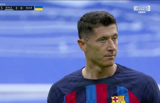 Mecz Real-Barcelona z Lewandowskim miał rekordową oglądalność w Eleven Sports i Canal+
