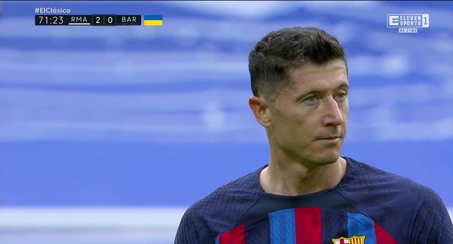 Mecz Real-Barcelona z Lewandowskim miał rekordową oglądalność w Eleven Sports i Canal+