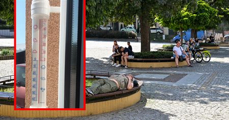 Oto co pokazał termometr koło Przemyśla. Aż przebiło skalę