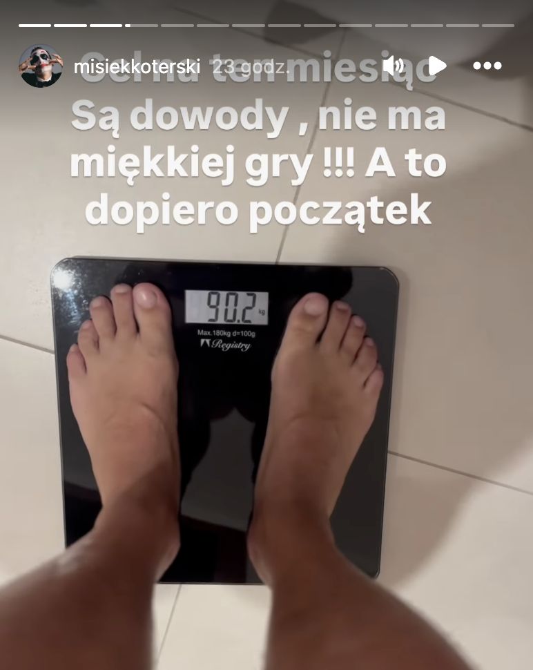 Michał Koterski pokazał pierwsze efekty swojej przemiany