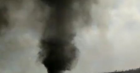 Nagrała "małe torando". Niesamowite zjawisko na Podlasiu