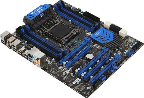 płyta gł&oacute;wna MSi X79A-GD65 8D - tylny panel