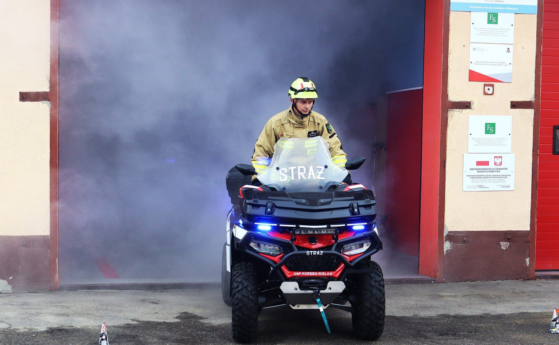 Nowy quad dla OSP Poręba Wielka