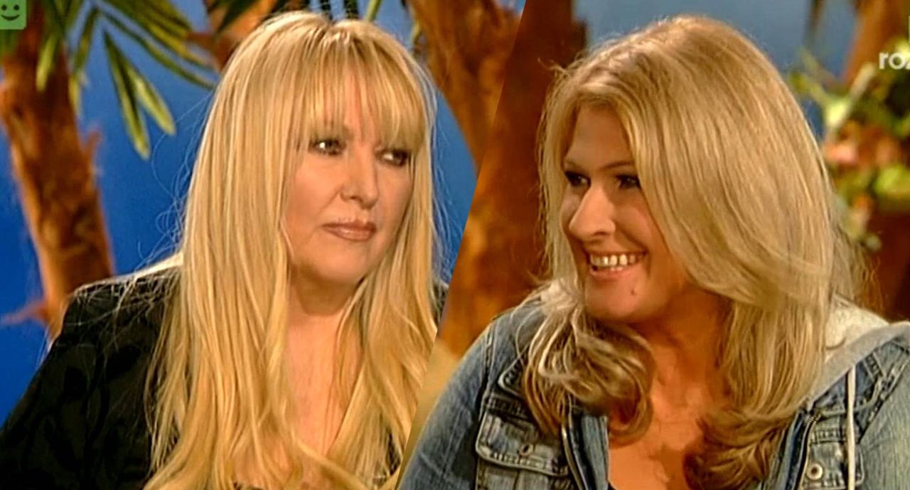 Maryla Rodowicz i Beata Kozidrak w dawnym programie TVP "Bezludna wyspa"