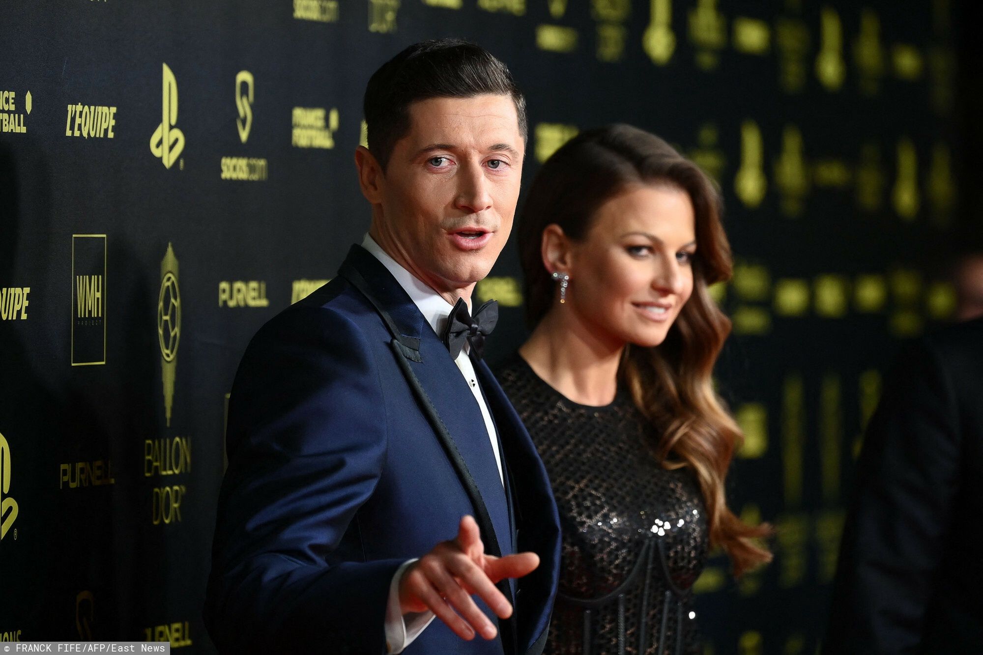 Robert Lewandowski i Anna Lewandowska