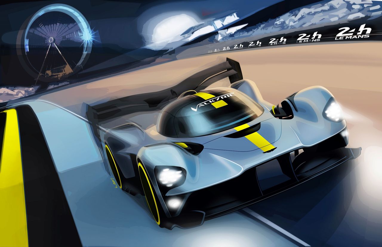 Aston Martin Valkyrie na 24h Le Mans (fot. Aston Martin)