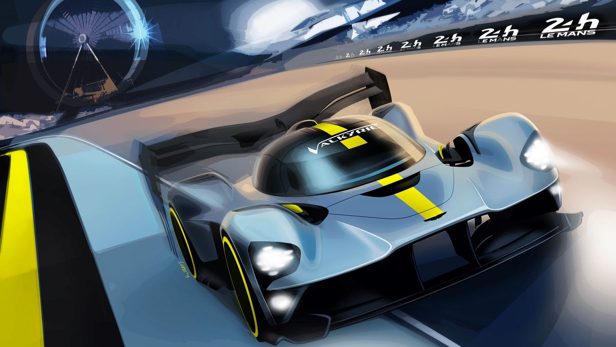 Aston Martin Valkyrie na 24h Le Mans (fot. Aston Martin)
