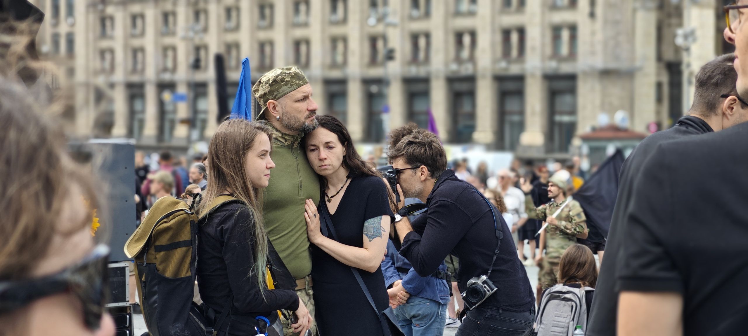 Pogrzeb ukraińskiego żołnierza