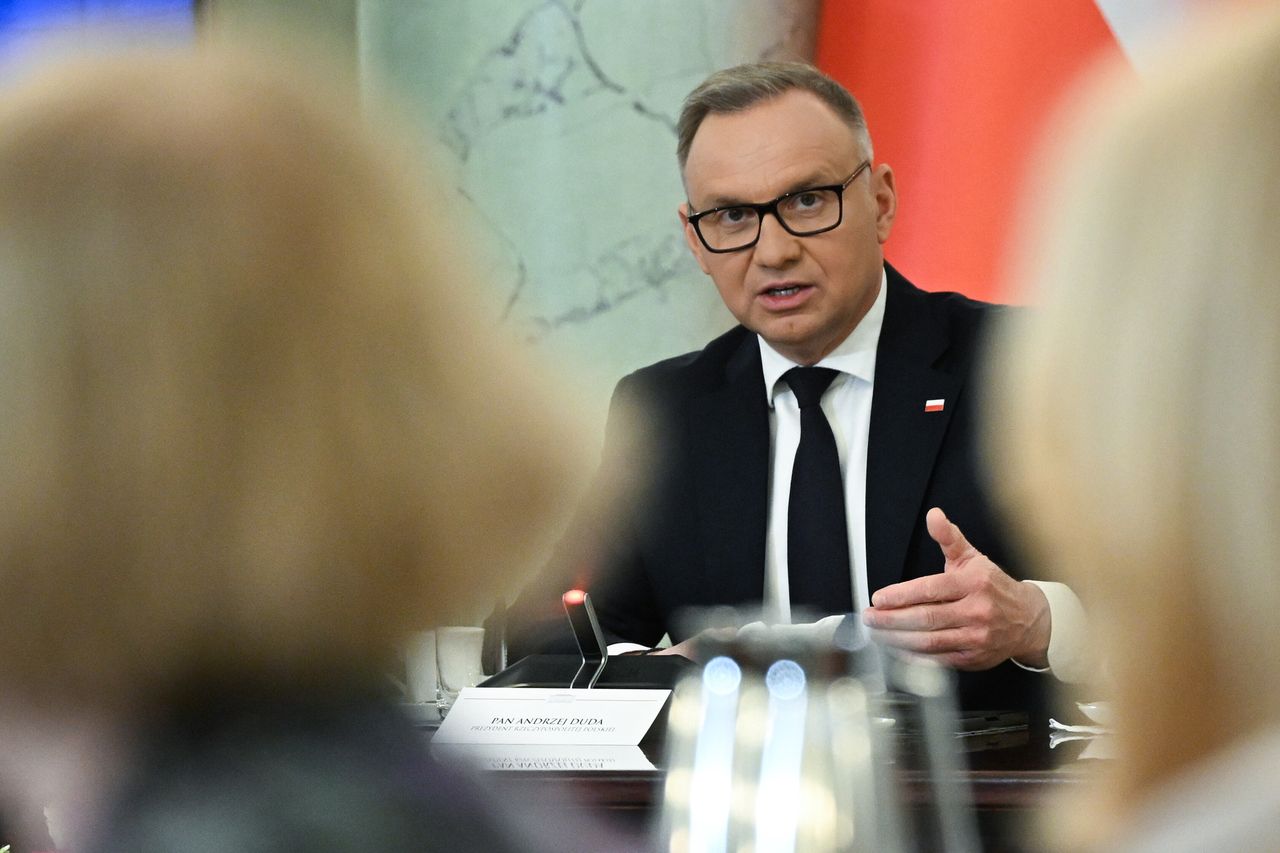 "Pieniądze leżą na ulicy". Duda o migracji w Niemczech