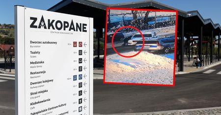 Wszystko się nagrało. Dramatyczne sceny na dworcu w Zakopanem