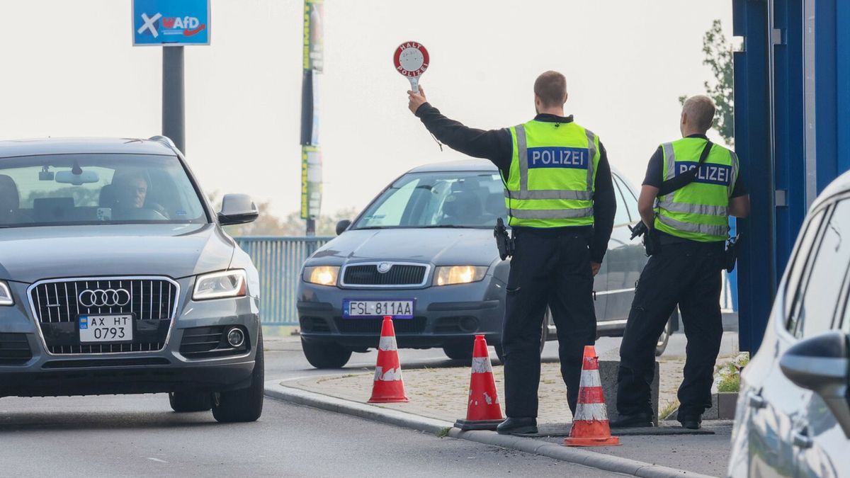 Niemieckie kontrole na granicy z Polską
