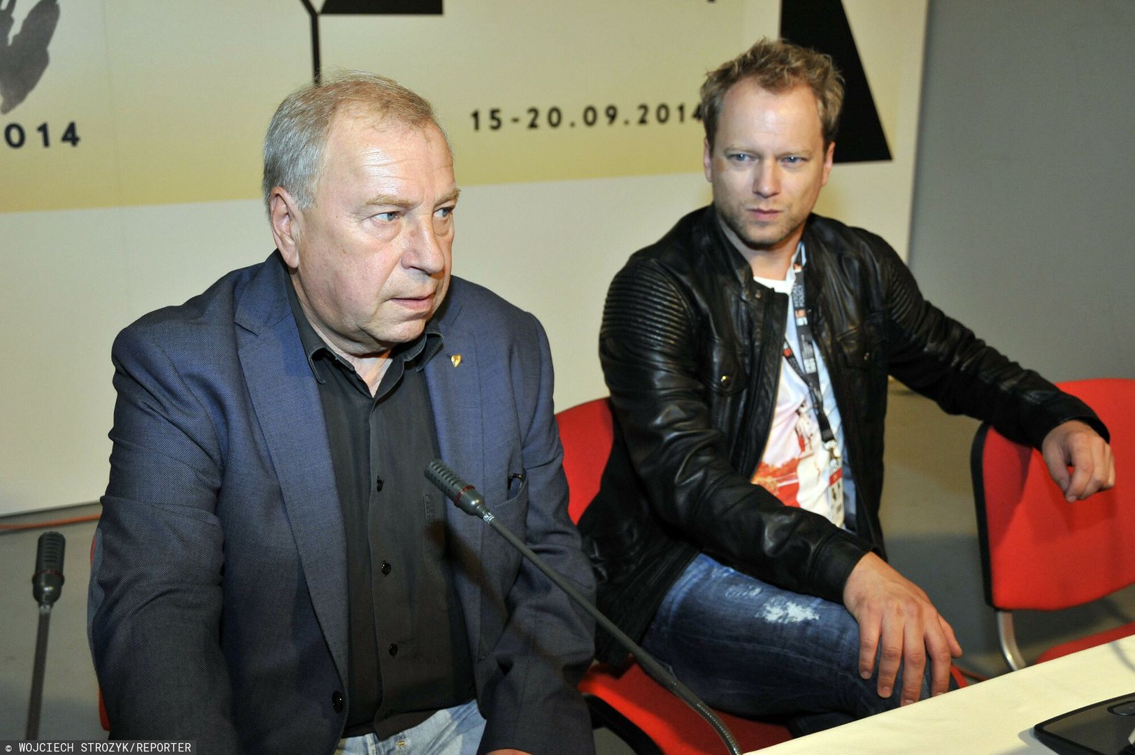 Jerzy Stuhr i jego syn Maciej Stuhr