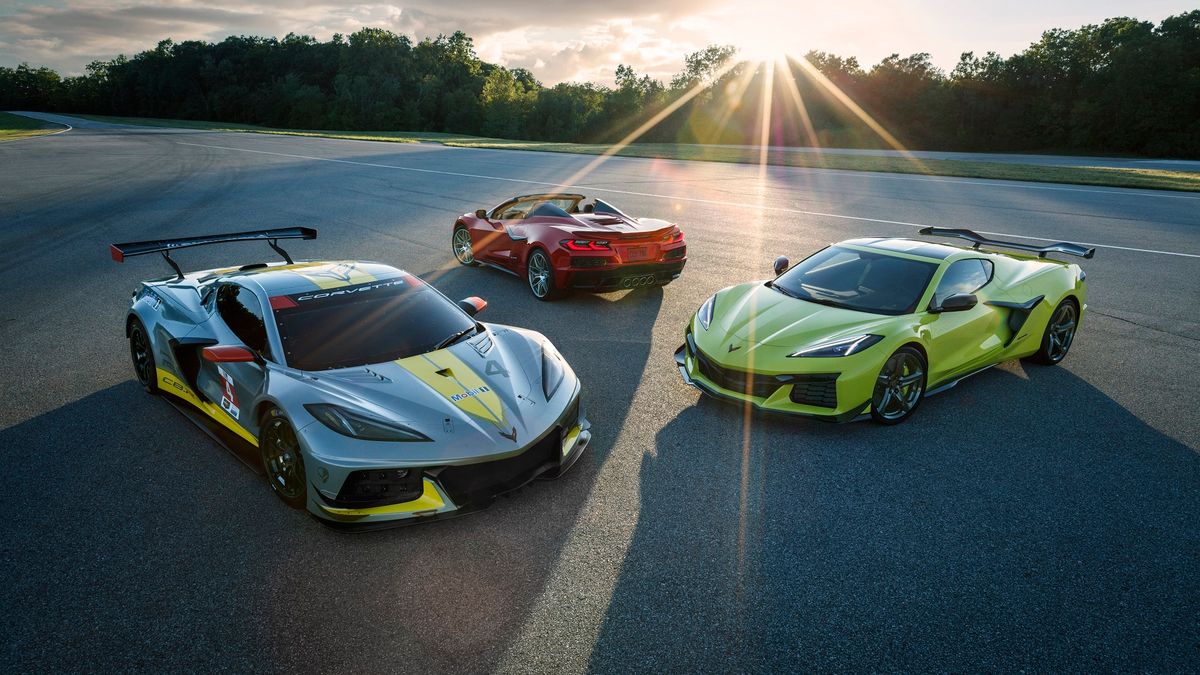 Rodzina Chevroleta Corvette. C8.R i C8 Z06 napędzane nowym, wolnossącym V8 o oznaczeniu LT6