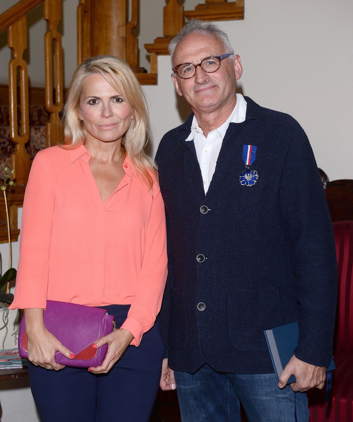 Anna Jurksztowicz i Krzesimi Dębski