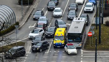 Bydgoszcz: Kierująca bmw doprowadziła do wypadku