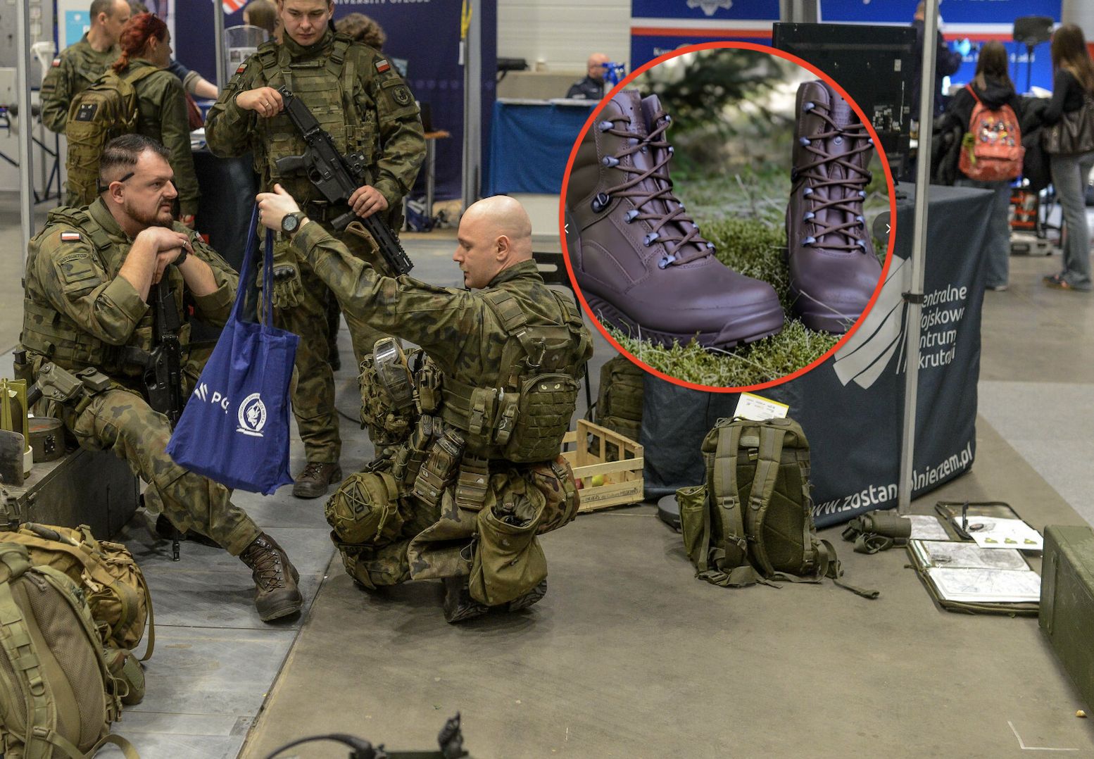 MON chce na to pozwalać. Na butach żołnierzy będzie mogło być logo producenta
