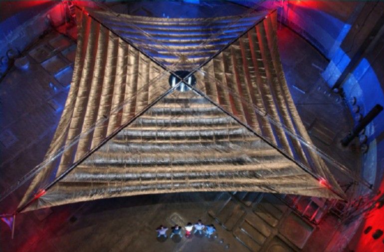 NASA buduje największy żagiel słoneczny 2
