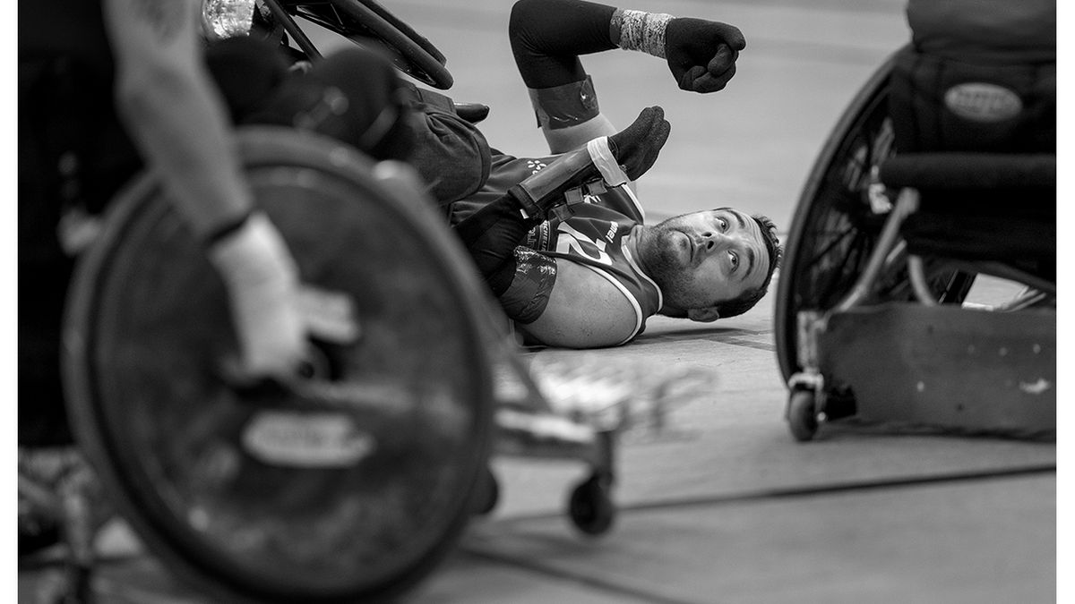 Murderball, czyli rugby na wózkach na zdjęciach Jakuba Sagana 1