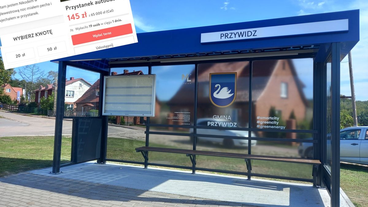 Przystanek był dumą gminy. Kosztował 65 tys. zł