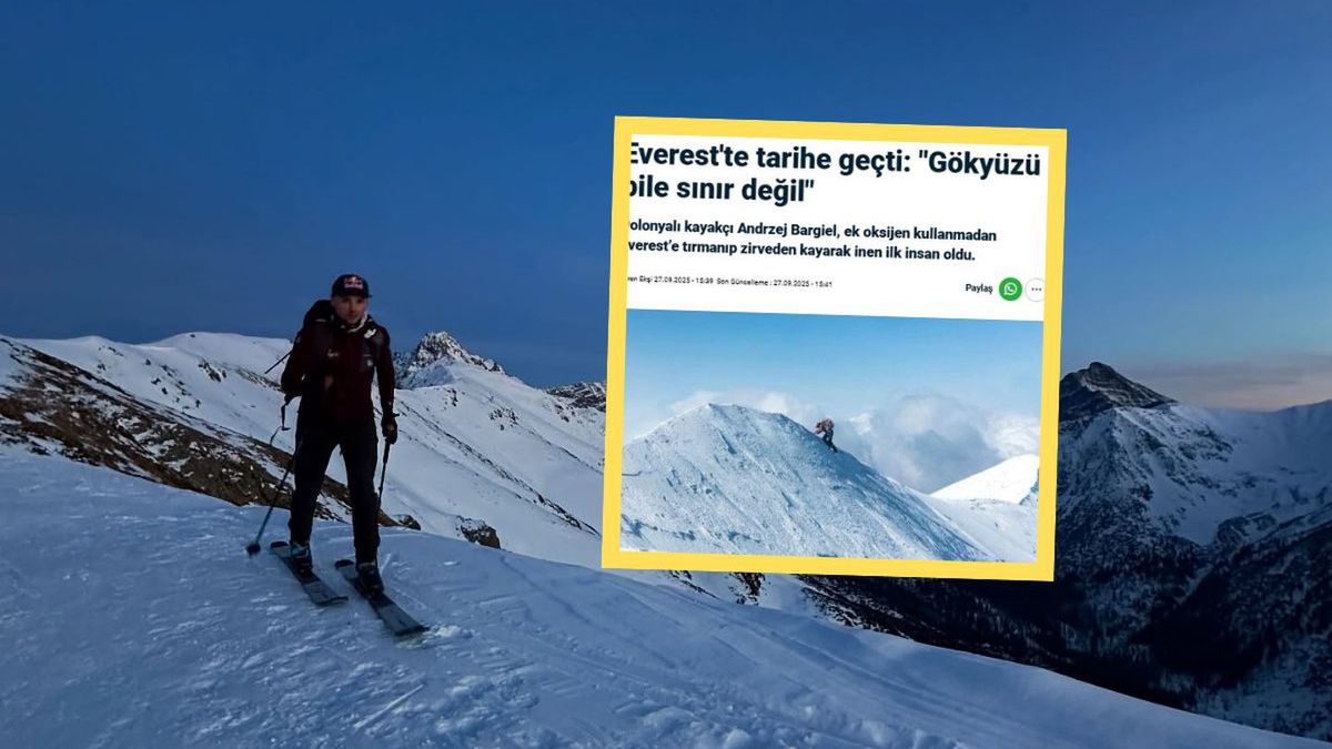 Tureckie media o wyczynie Polaka
