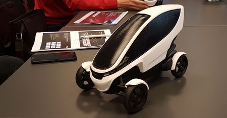 Triggo to elektryczny pojazd z Polski. Jest zaprojektowany typowo pod carsharing