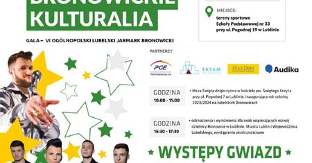 Lubelskie Bronowickie Kulturalia 2023. Wystąpią: Defis, Milano, Piękni i Młodzi