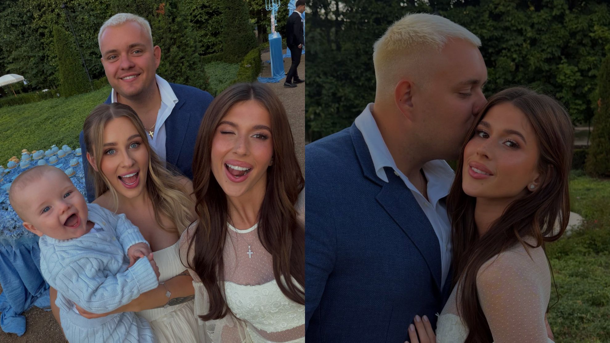 Roxie Węgiel i Kevin Mglej wpadli na chrzest syna Andziaks