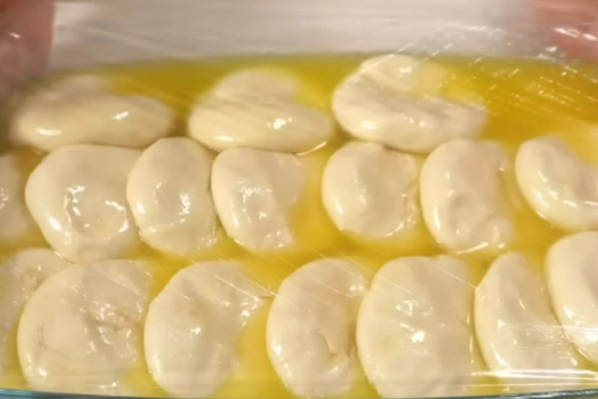 Pierożki z farszem jajecznym