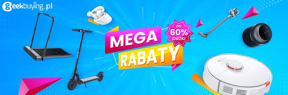 Ruszyła Mega promocja na geekbuying.pl - do 60% taniej