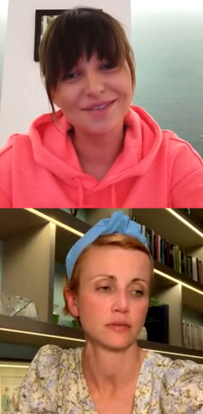 Anna Lewandowska i Katarzyna Zielińska