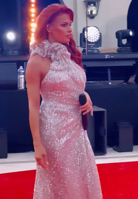 Natasza Urbańska była jedyną artystką z Polski.